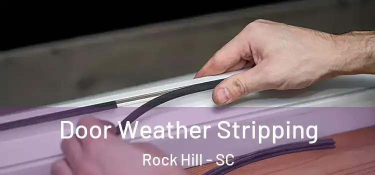 Door Weather Stripping Rock Hill - SC